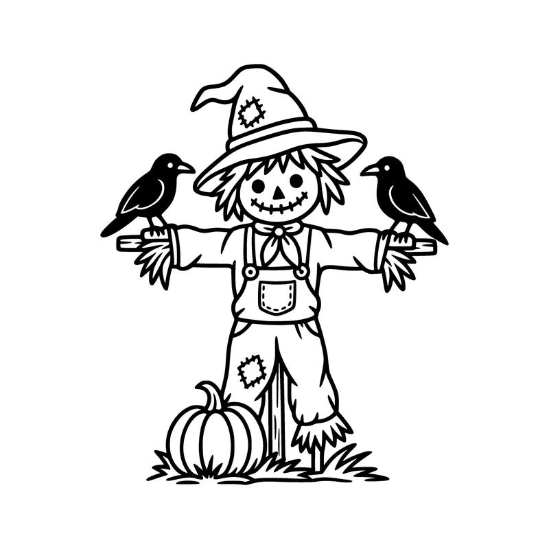 Crow Drawing Easy - Etsy