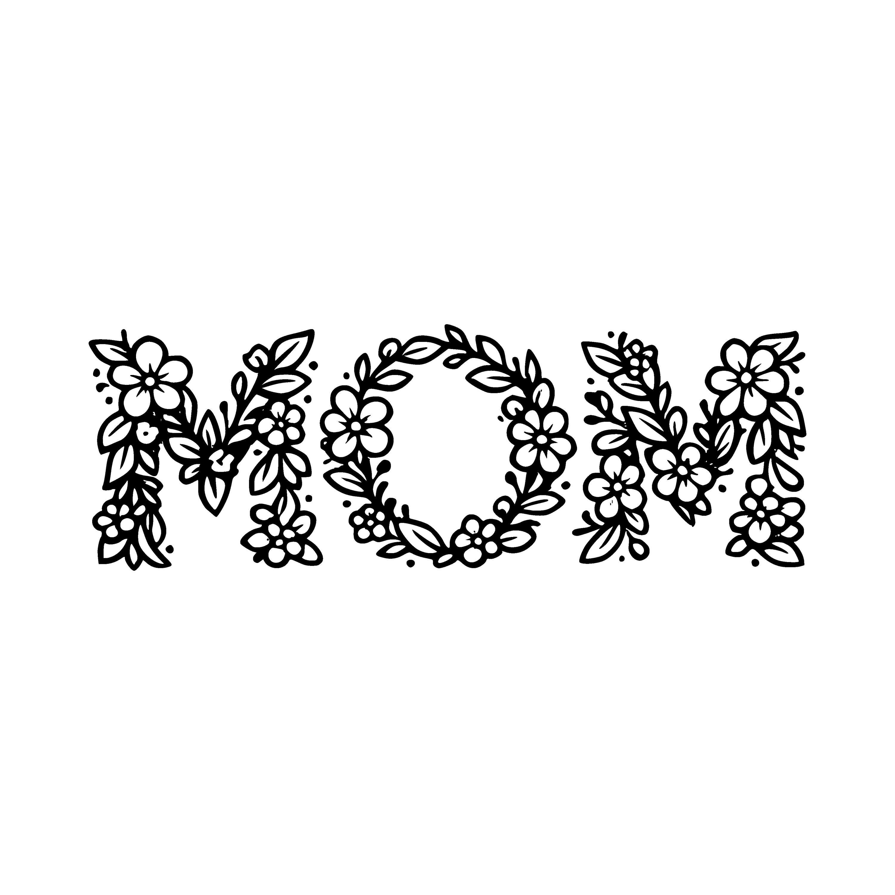 Floral Mom SVG PNG Cut File, Cricut Design Digital - Etsy
