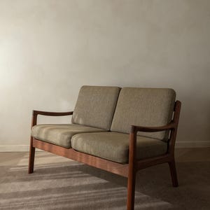 Vintage Senator 2-Sitzer Sofa von Ole Wanscher für Cado, Dänisch Teak, 1960er Jahre