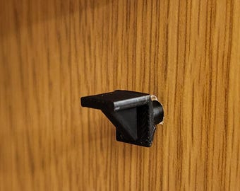 10-Pack 3D Printed Shelf Peg Replacements – Cabinet Shelf Support Pins – L-Bracket Style