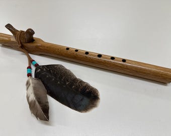Native American Style Flute in B4. See Description for video links.