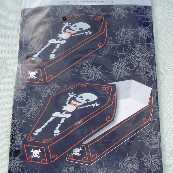 Celebrate It Halloween Coffin Treat Boxes - 6 pcs