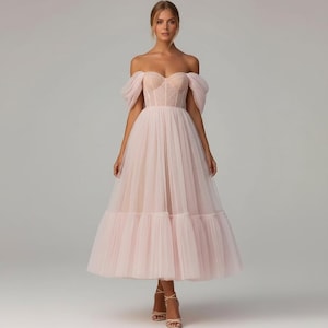 strapless open back dress Shop The Stunning Sloane Corset Gown in Hot Pink with Feathers main image 0