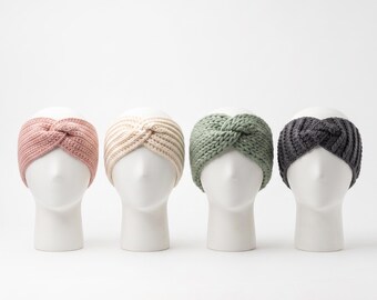 Twisted Headband Crochet Pattern PDF | Ear Warmer Pattern | Beginner Crochet | Instant Download | Easy Crochet Pattern | Boho Headband