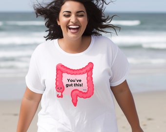 You've Gut This Unisex Jersey Short Sleeve Tee XS-5XL | Funny anatomy shirt, poop gift, funny shirt, poop tee, constipation humor. IBS gift