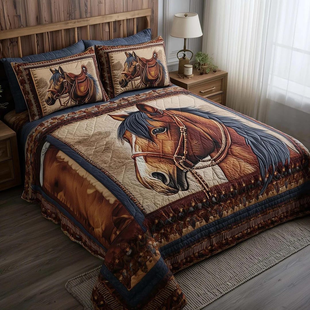 Cool Review About Bedspread Horse Theme