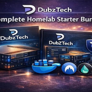 Homelab Starter Bundle | Beginner Guide + Media Server Setup | Docker & Self Hosting | Instant Download