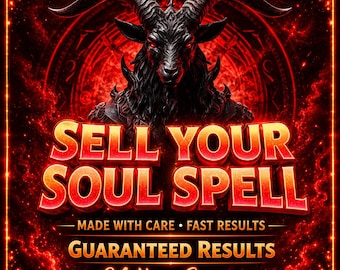 Satan Pact Ritual | Sell Your Soul Spell | Dark Power, Wealth, Willpower & Demonic Transformation Magic