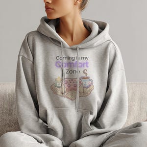 Cozy Gamer Shirt, Gaming is my Comfort Zone Tee, Aesthetic Gaming Shirt, Cute Gamer Gift, Relax Gaming Outfit, Soft Gamer Girl Shirt