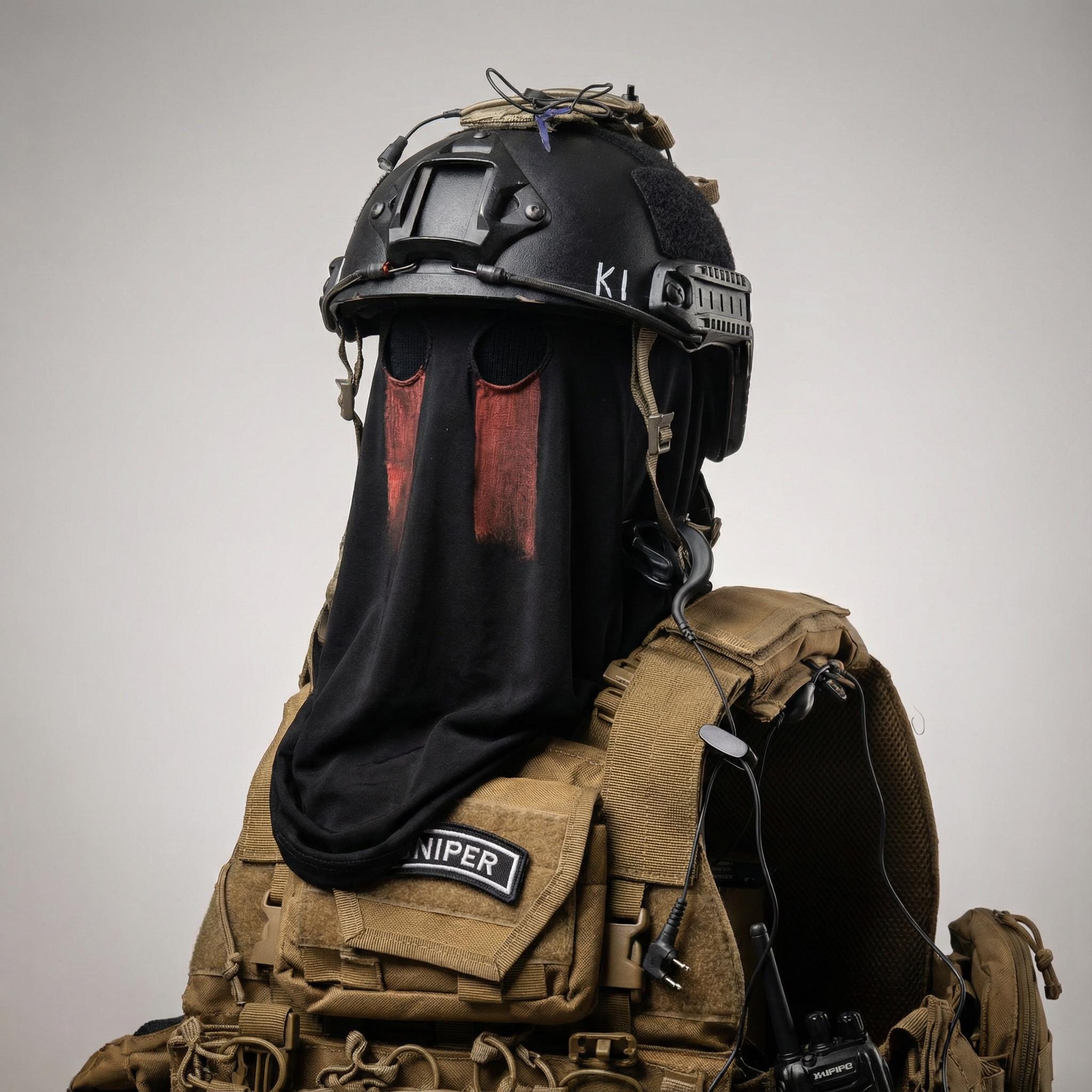 Helmet with night vision goggles - Etsy 日本