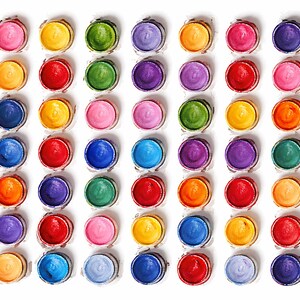 Stampa Pop Art "Vasi di Pittura", Quadro da Parete Arcobaleno Colorato, Decorazione Moderna (Download Digitale) immagine 5