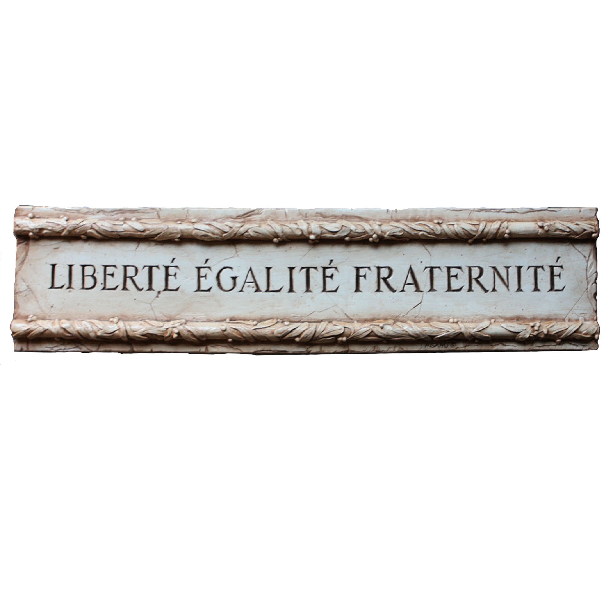 Liberté égalité fraternité wall plaque the National motto | Etsy