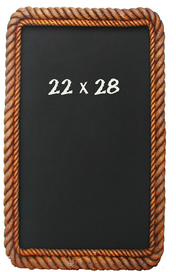 Nautical Rope Kitchen Chalkboard Etsy