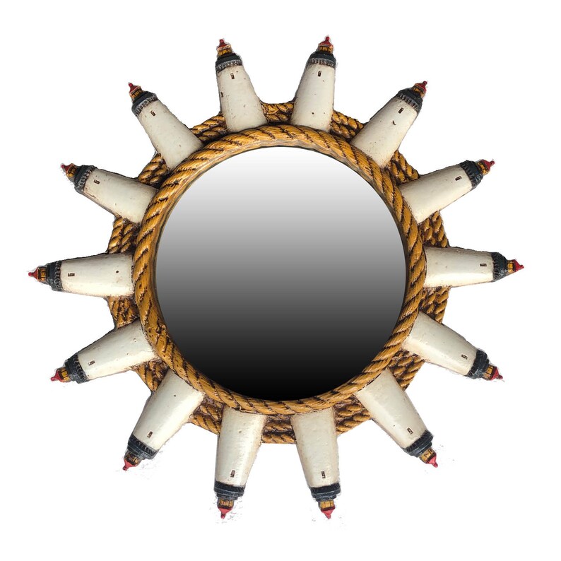 Lighthouse Decor Wall Mirror Etsy