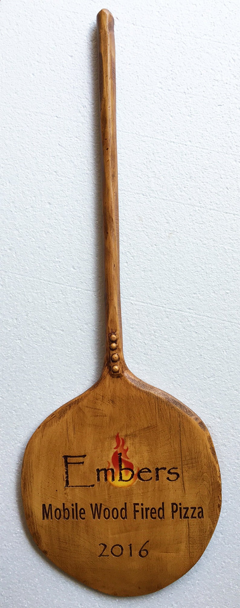 Personalized Vintage Pizza Paddle Etsy