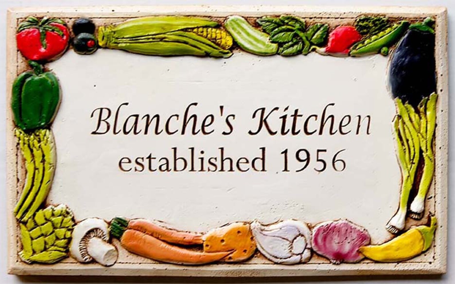 Personalized Kitchen Decor Plaque Etsy India