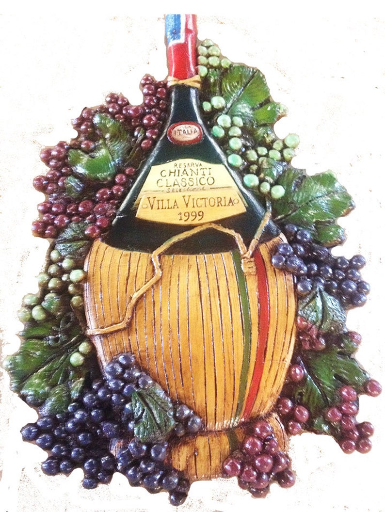 Chianti Wine Bottle Personalized With a Name and Date Etsy