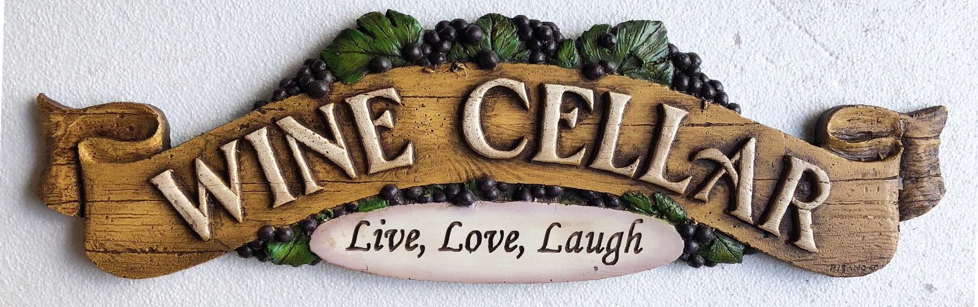 Personalized Wine Cellar Sign and Door Topper Etsy Canada