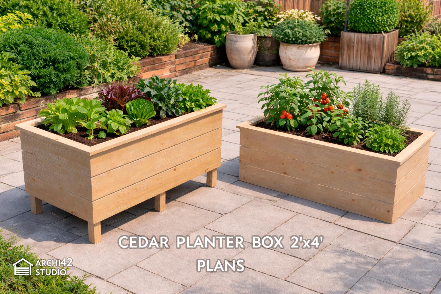 2x4 planter box - Etsy 日本