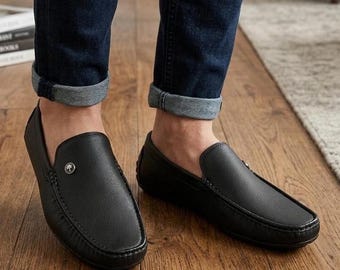 Hunter's Bay Leather Collection Slip on Brown Loafer - 9 1/2 - Tassled - Preppy - Etsy Hunter's Bay Leather Collection Slip on Brown Loafer - 9 1/2 - Tassled - Preppy - Etsy