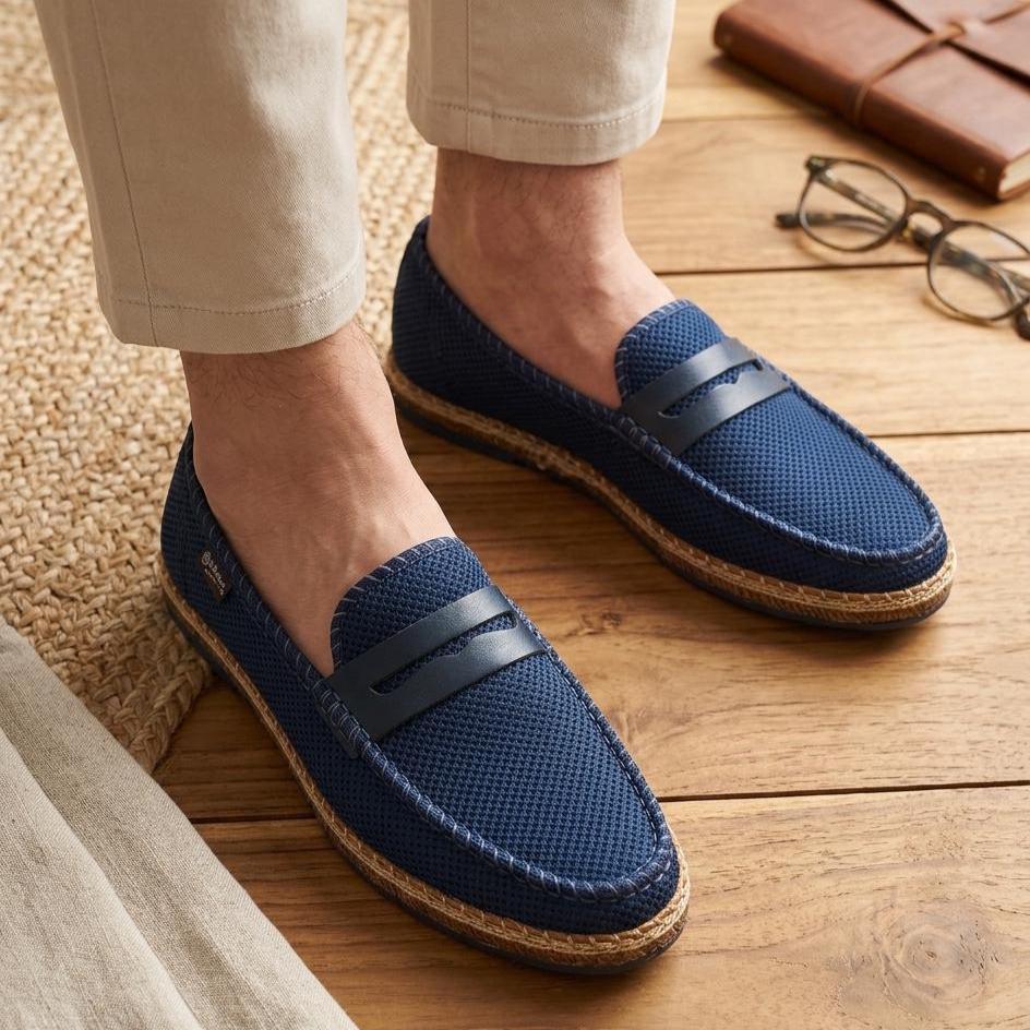 Mens Espadrilles Blue - Etsy Finland display picture 3