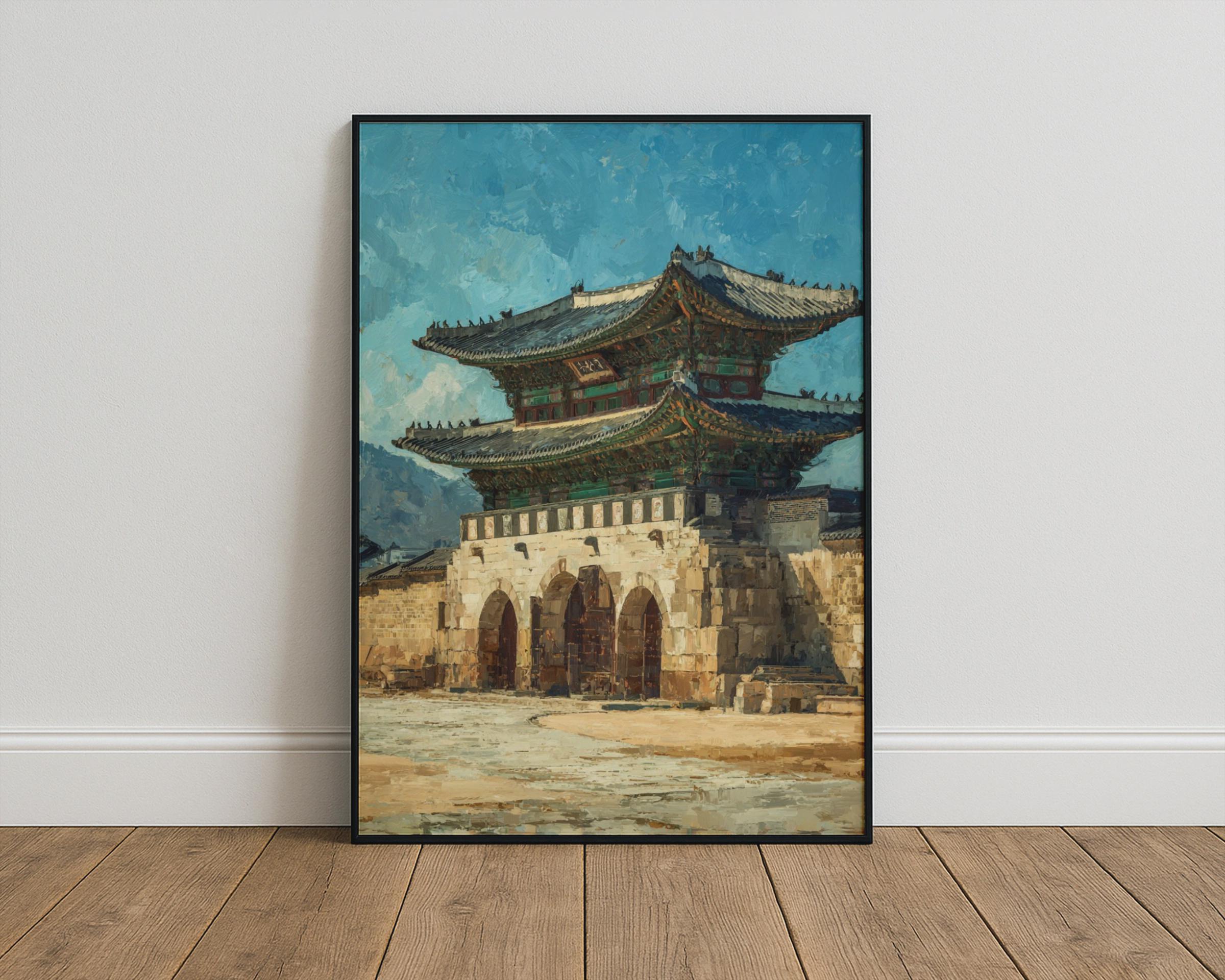 Korean Temple Painting - Etsy