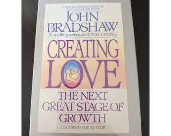 John Bradshaw Creating Love Audio Cassette Box Set '92 New Sealed 4 Tapes Bantam