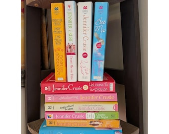 Jennifer Crusie Book Lot 10 Romance Novels Bet Me Welcome to Temptation