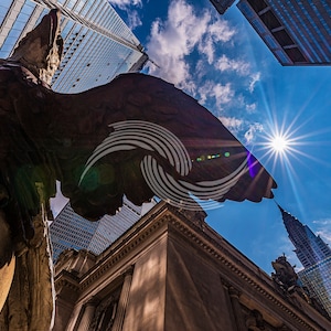 Grand Central Terminal, Eagle, 13x19 Print, 11x14 Print, 8x10 Print, Greeting Card, Gift for Men, Gift for Women, Bridge, Architecture