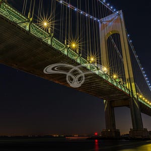Verrazano Bridge Bundle, 13x19 Print, 11x14 Print, 8x10 Print, Greeting Card, Photography, NYC Wall Art, Gift for Men, Gift for Women