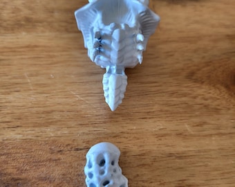 Buste/torse Tyran des Ruches Ailé – Impression 3D Résine Haute Qualité – 32mm