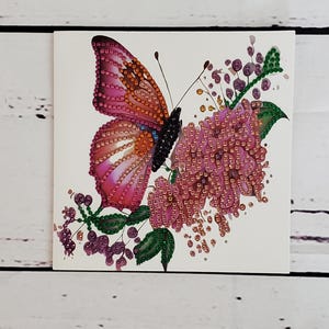 Carte de voeux art diamant vierge-carte fête des mères-carte meilleure maman-carte nouvelle mère-carte baby shower-carte de fête des mères art diamant foré à la main