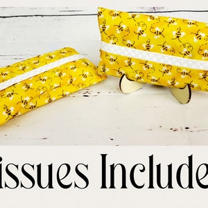 Travel Tissue Holder w/Tissue Pack - Purse Tissue Holder - Stocking Stuffer - Office Gift - Teacher Gift - Tissue Holder