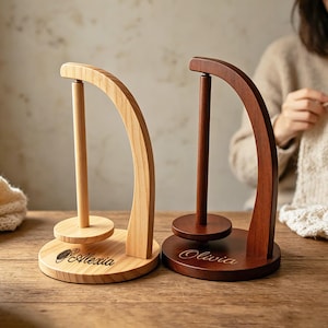 Porta filato da maglia personalizzato, supporto magnetico, regalo per la festa della mamma
