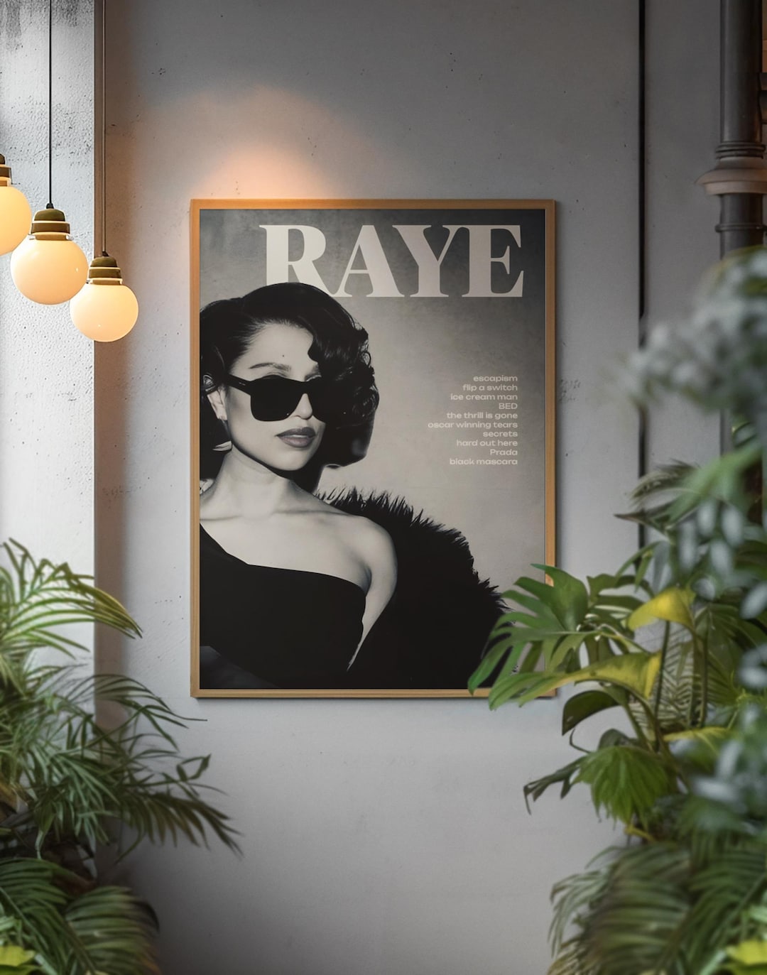 Raye Album Cover Poster | Music Wall Art, Stockholm Style (digital ...