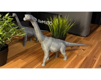 Brachiosaurus-Figur – großer Dinosaurier, 25 cm hoch und 40 cm lang