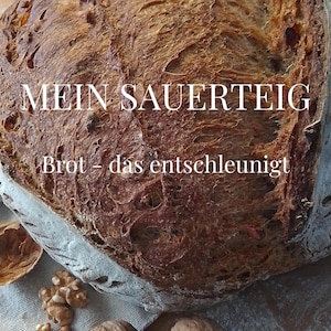 Ebook sul pane a lievitazione naturale | Impara a fare il pane | Guida per principianti | Ricette facili | Guida all'incisione | Lievito madre per principianti