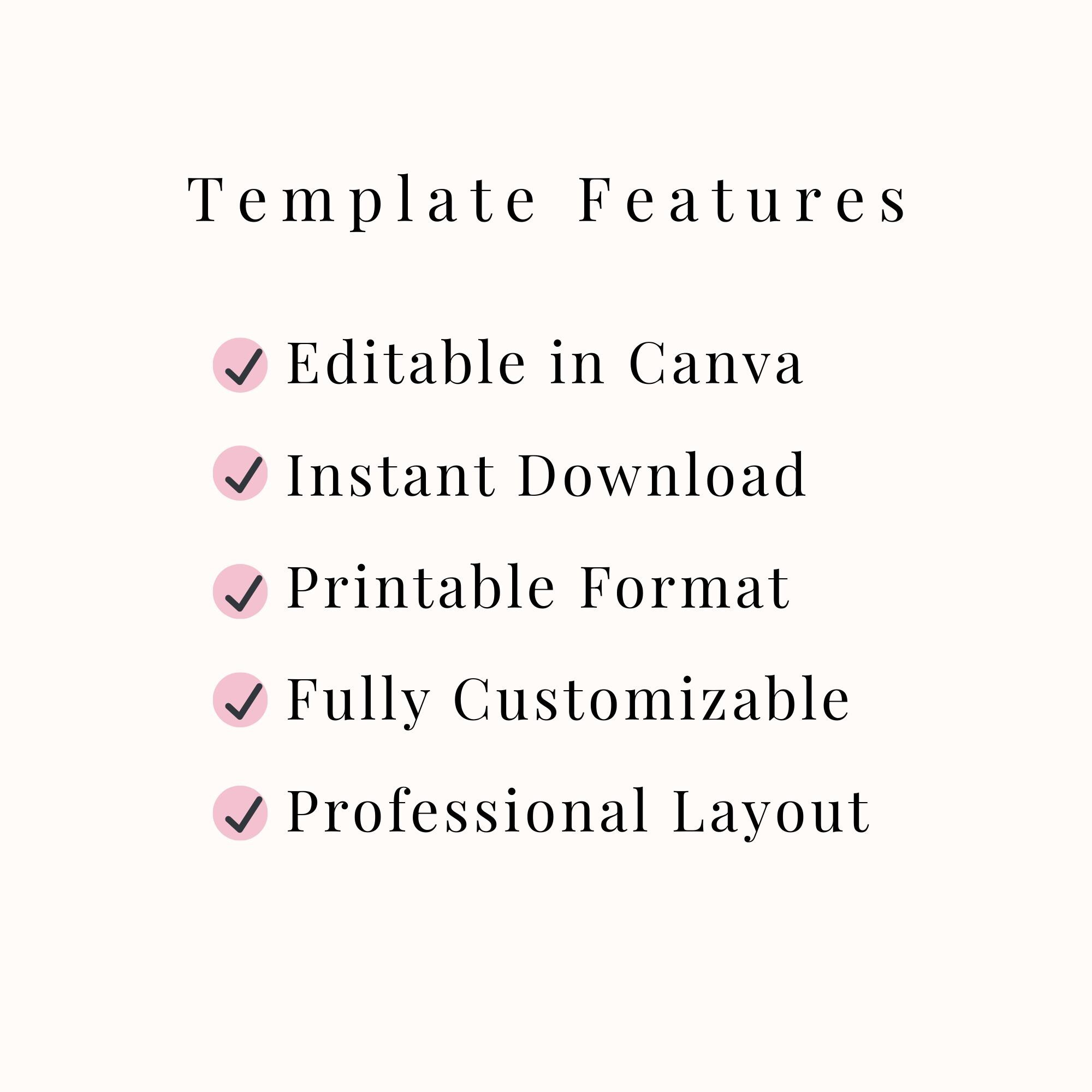 Client Intake Form Template | Editable Canva Form | Business Intake ...