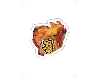 Flamin Hot Cheetos with Cheese Sticker | Corner Store Snack Art (Water-Resistant Vinyl)