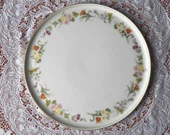 Absolutely Gorgeous Wedgewood Mirabelle Pattern Cake Plate