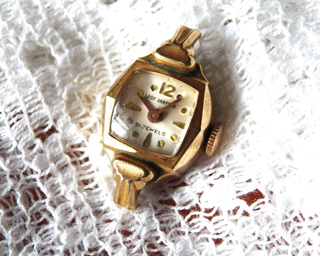 Working 10K RGP Bezel, 21 Jewel Lady Sanford Watch - Etsy