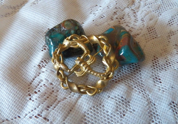 Beautiful Mark XIV Scorpion Brooch - image 2