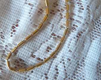 Sophisticated Crown Trifari 'Liquid Gold' Necklace