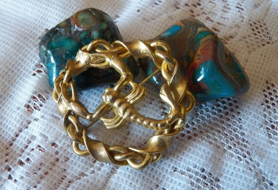 Beautiful Mark XIV Scorpion Brooch - image 1