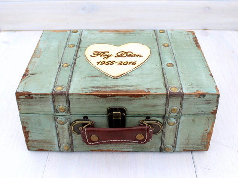 Memorial Box Baby Keepsake Box Baby Suitcase Trunk Time Etsy