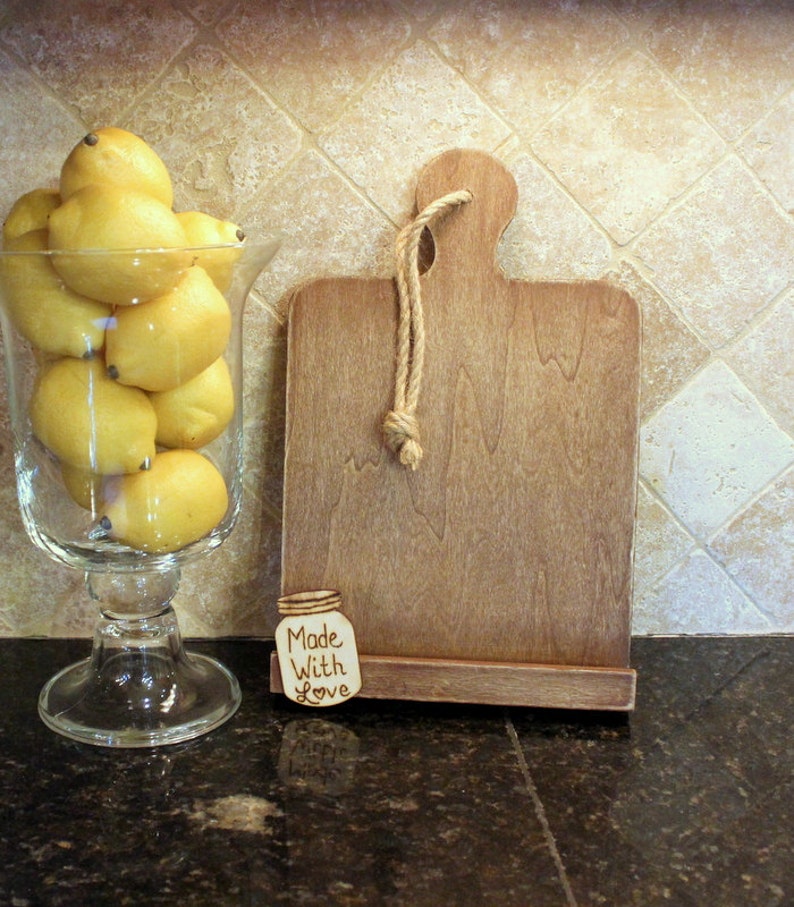 Kitchen Cookbook Holder Recipe Holder Stand Ipad Holder Etsy