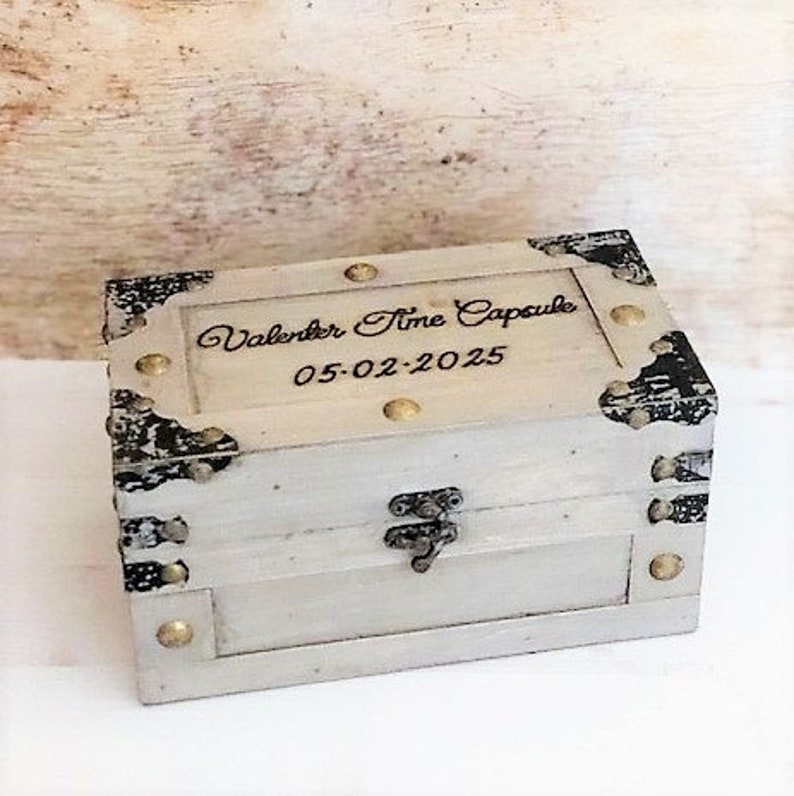 Keepsake Box - Memory Box - Love Letters - Time Capsule - Jewelry Box Treasure Chest 