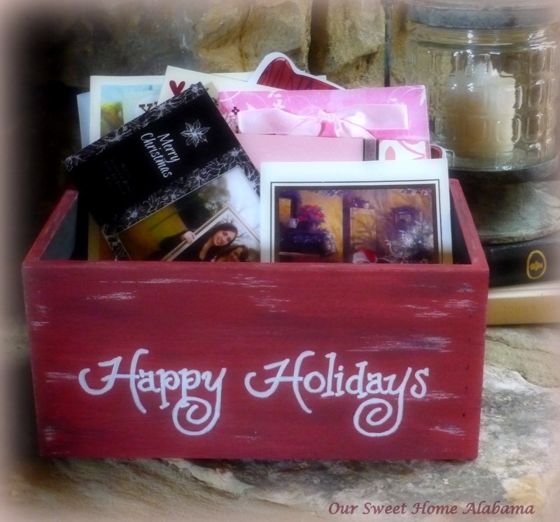 Large Christmas Card Holder 