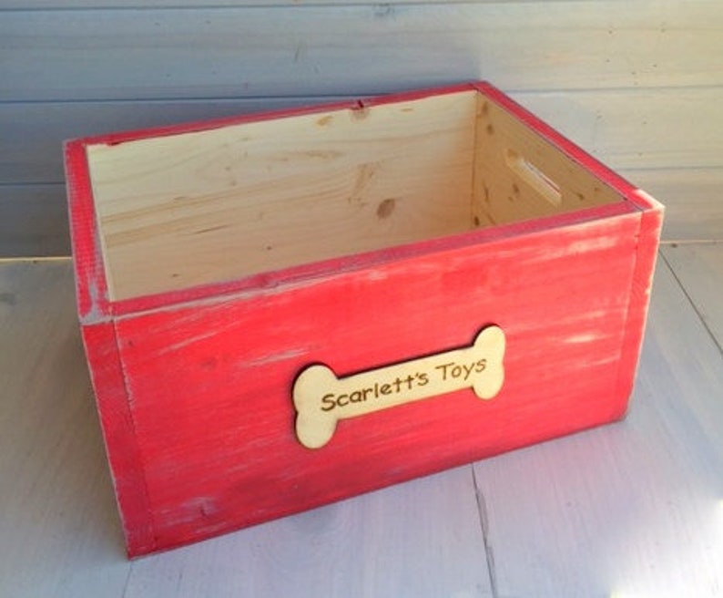 custom dog toy box