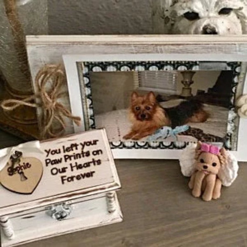Pet Loss Keepsake Gift Pet Memorial Pet Memory Box Pet Etsy